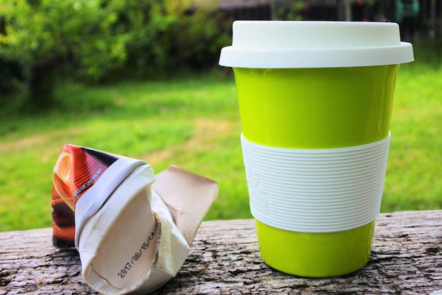 Bamboo Coffee Cup Stainless Steel Coffee Travel Mug With Leak-Proof Cover  Insulated Coffee Accompanying Cup Reusable Cup