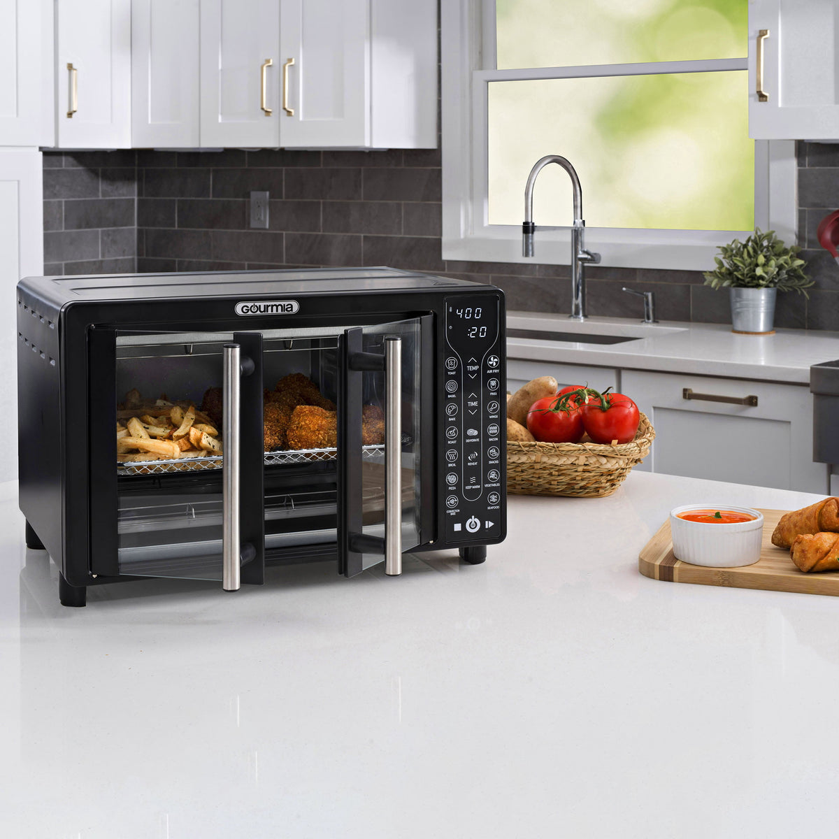 Convection Countertop Oven - Digital French Toaster Oven Air Fryer