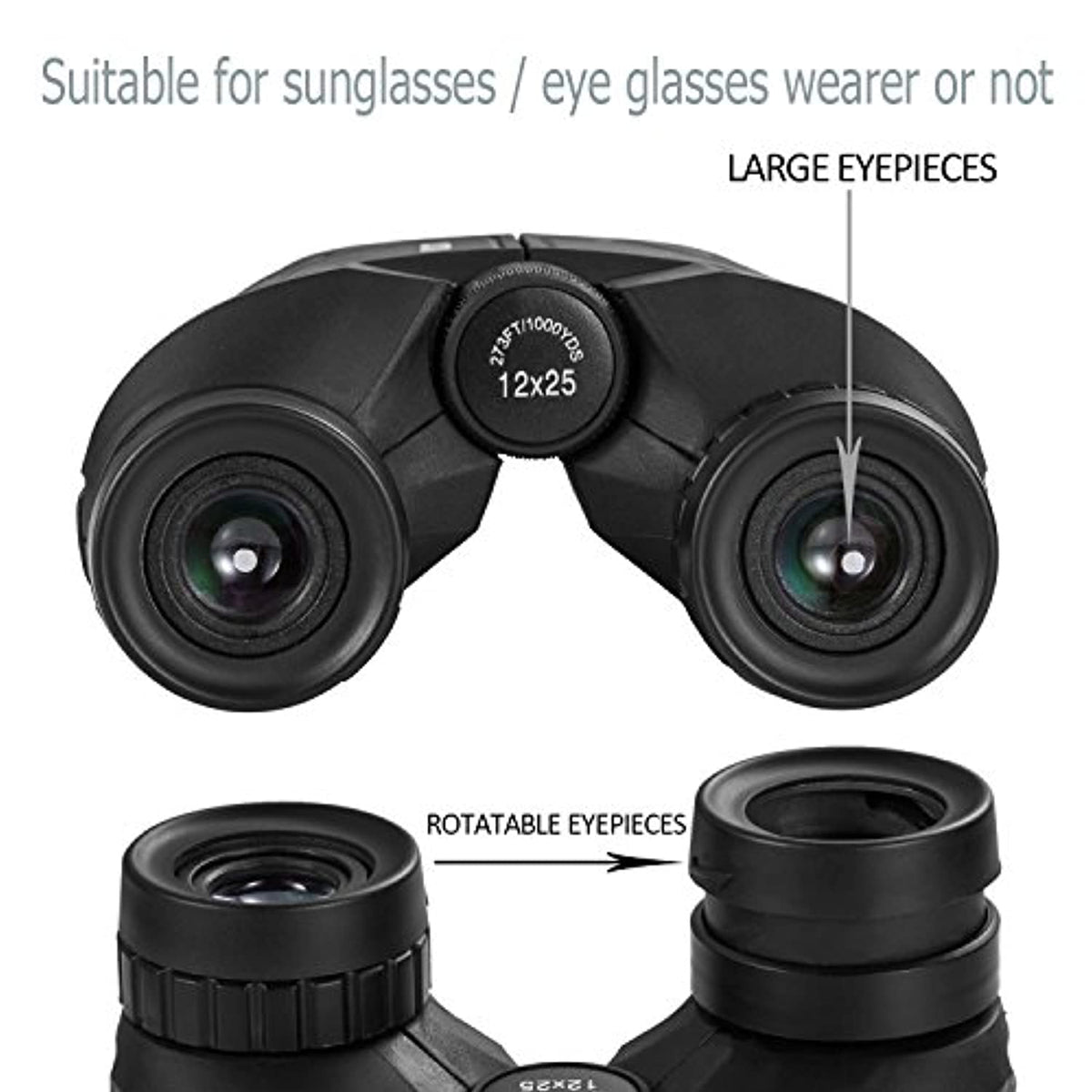 Hands Free Vintage Binocular Eyeglasses - Opera Glasses - Magnifying Goggles  - Binocular Goggles - Binocular Eyeglasses