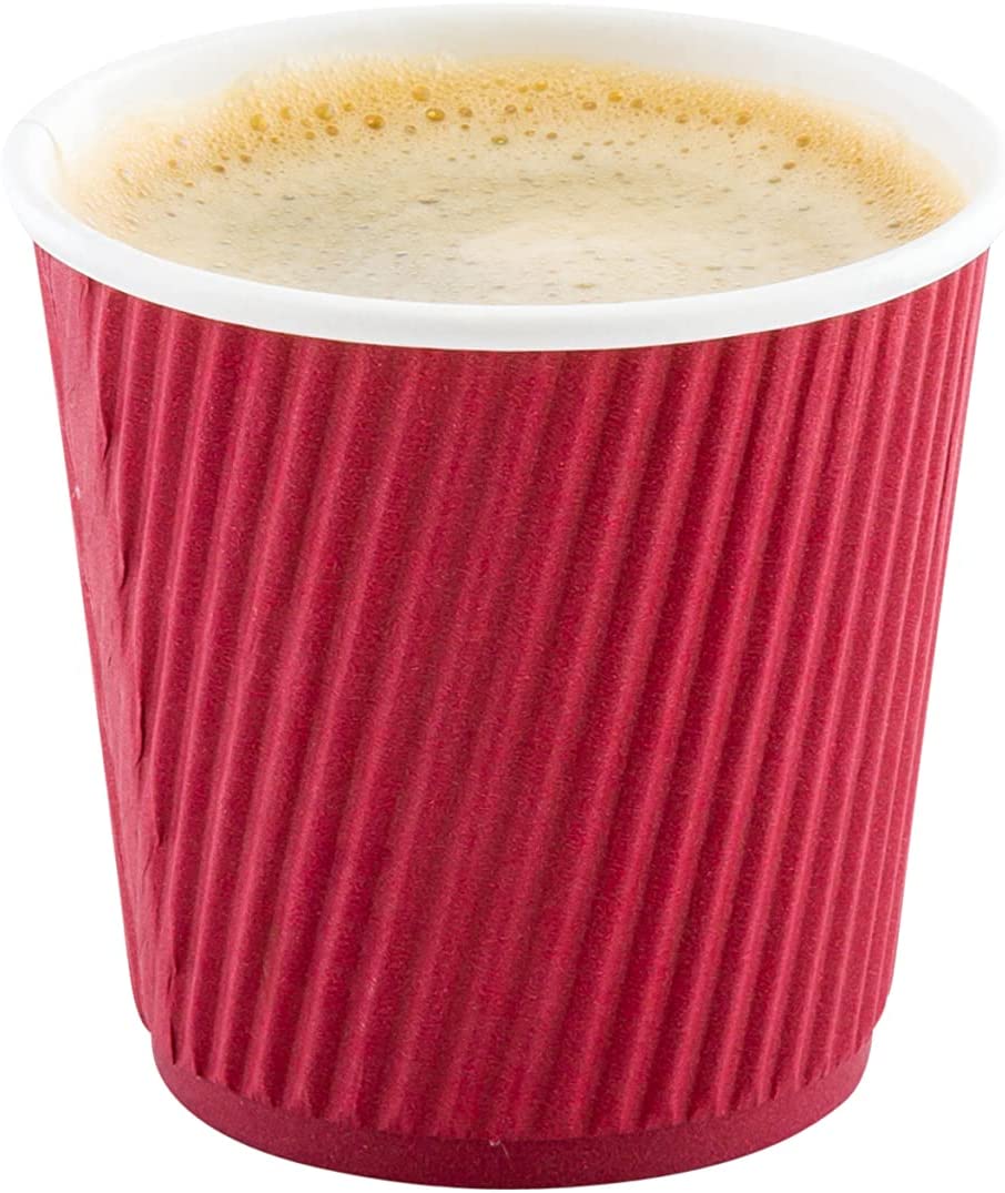 Restaurantware 500-CT Disposable Kraft 12-oz Hot Beverage Cups with Double  Wall Design: No Need for Sleeves-Perfect for Cafes-Eco Friendly Recyclable