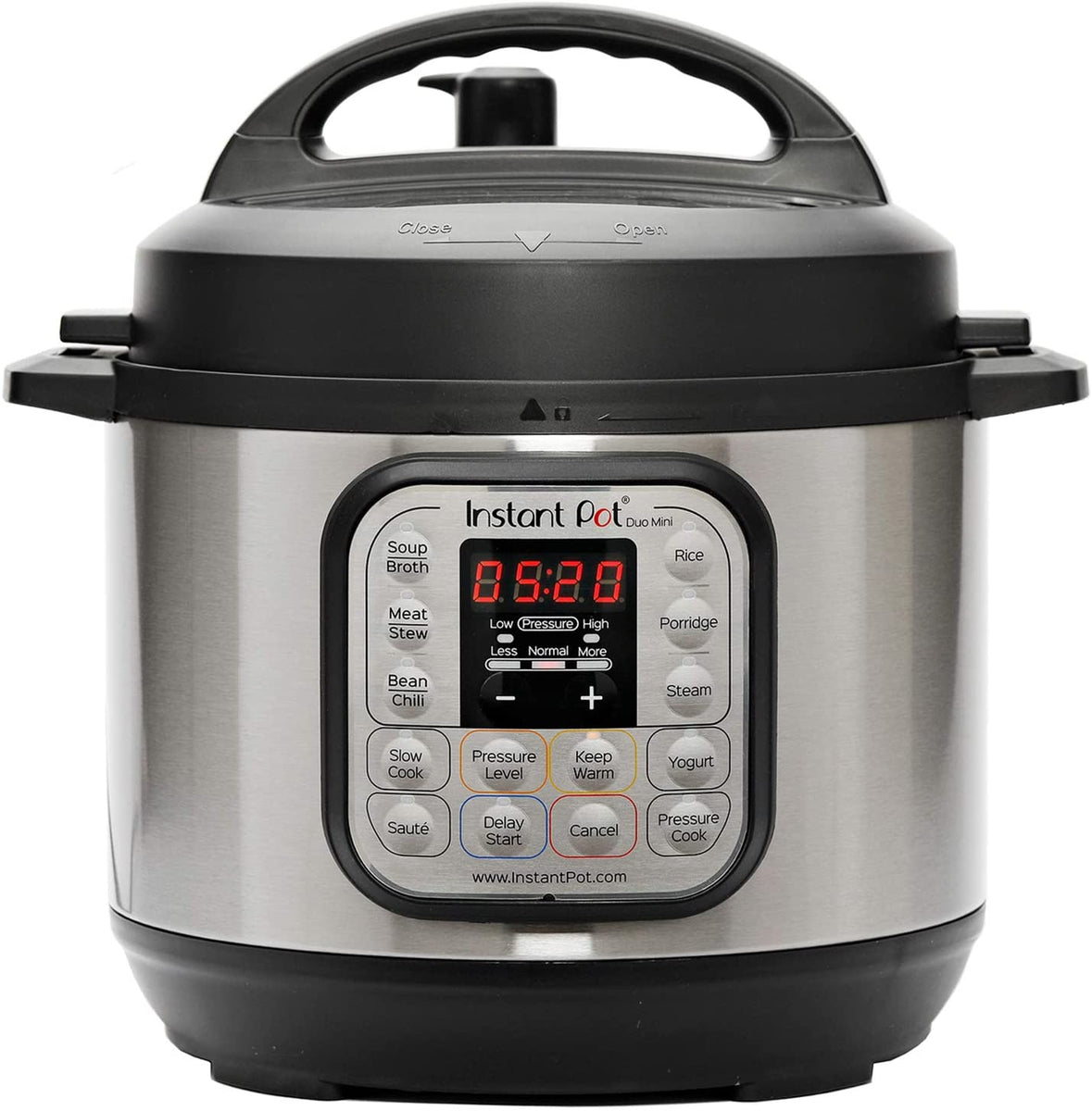  Instant Pot Duo 7-in-1 Mini Electric Pressure Cooker, Slow Rice  Cooker, Steamer, Sauté, Yogurt Maker, Warmer & Sterilizer, Includes Free  App with over 1900 Recipes, Stainless Steel, 3 Quart: Home 