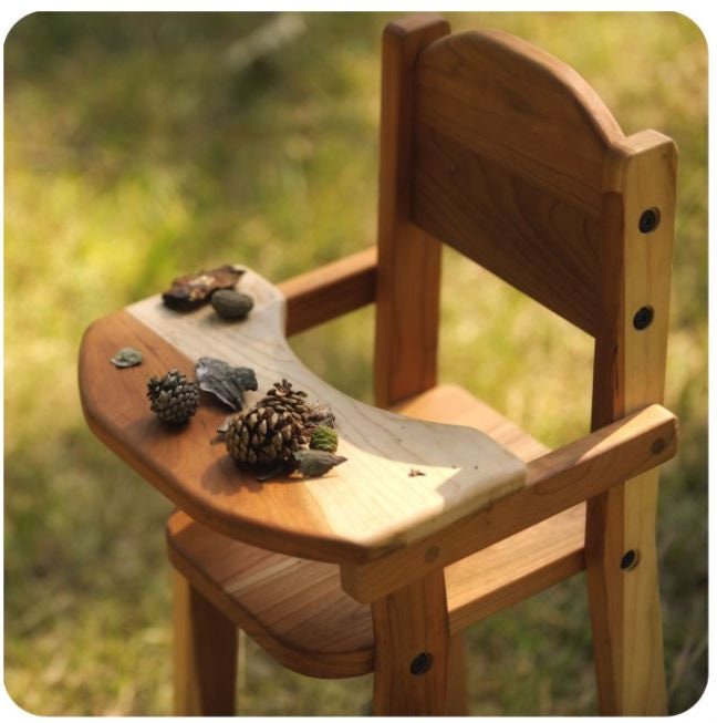 Baby discount chair wooden