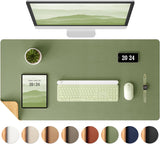 Eco-Friendly Office Desk Mat Non-Slip PU Leather