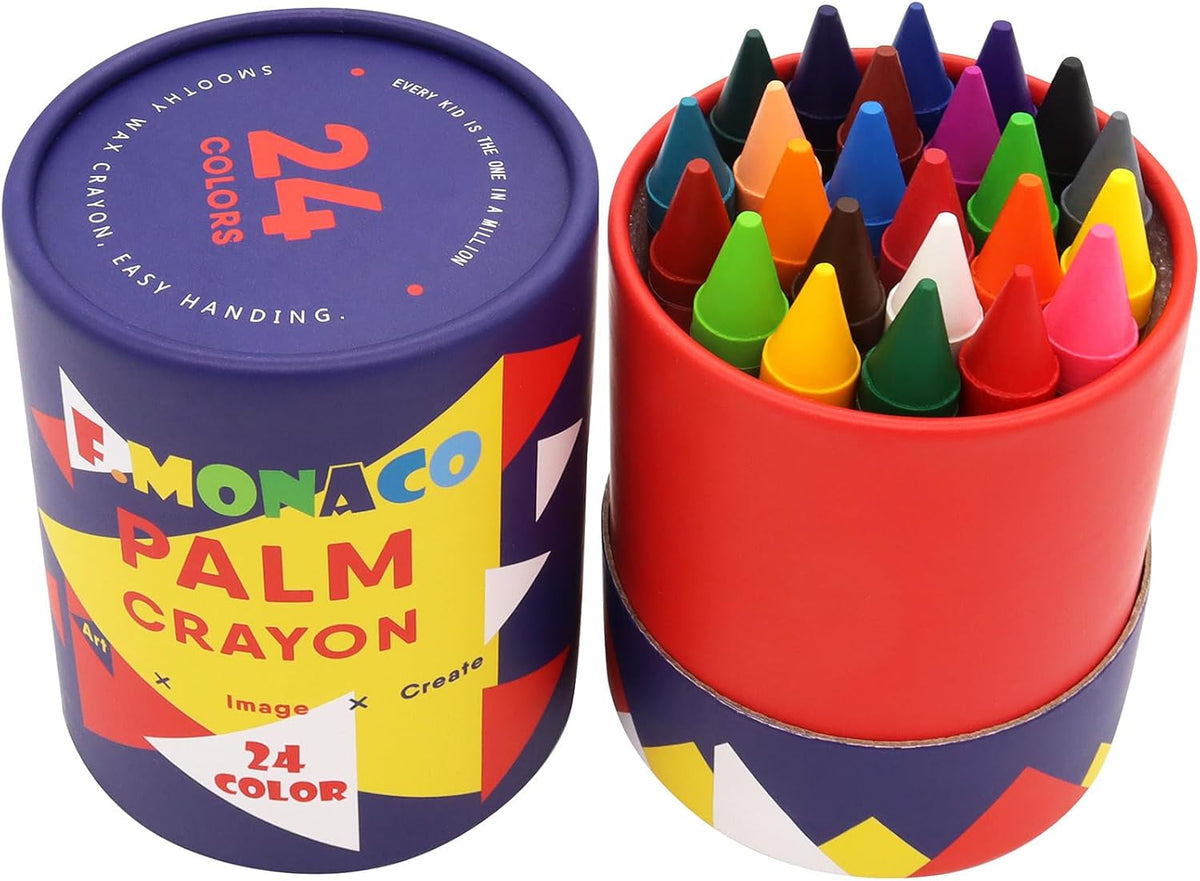 Jumbo Crayons for Toddlers, Non Toxic Easy to Hold Large Crayons for ...