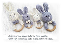 Cotton Crochet Ring Teether Set of 2 - Eco Trade Company