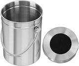 Utopia Kitchen Stainless Steel Compost Bin for Kitchen Countertop - Eco Trade Company