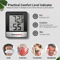 Digital Hygrometer Indoor Thermometer Humidity Meter Room Thermometer - Eco Trade Company