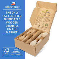 Disposable Wooden Forks, Spoons, Knives - Alternative to Plastic Cutlery - Eco Biodegradable - Eco Trade Company