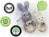 Cotton Crochet Ring Teether Set of 2 - Eco Trade Company