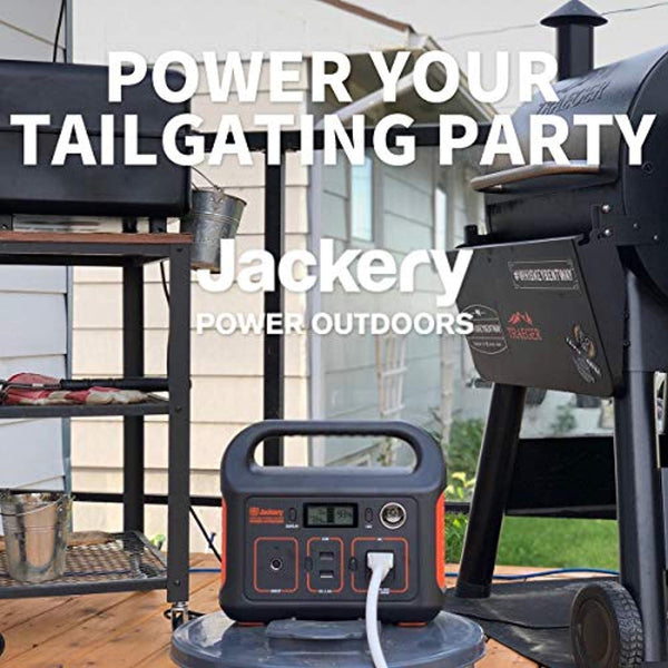 Jackery Portable Power Station Explorer 240, 240Wh Backup Lithium Battery,  110V/200W Pure Sine Wave AC Outlet, Solar Generator for Outdoors Camping