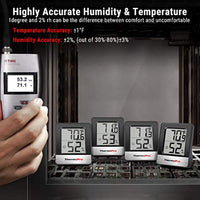 Digital Hygrometer Indoor Thermometer Humidity Meter Room Thermometer - Eco Trade Company