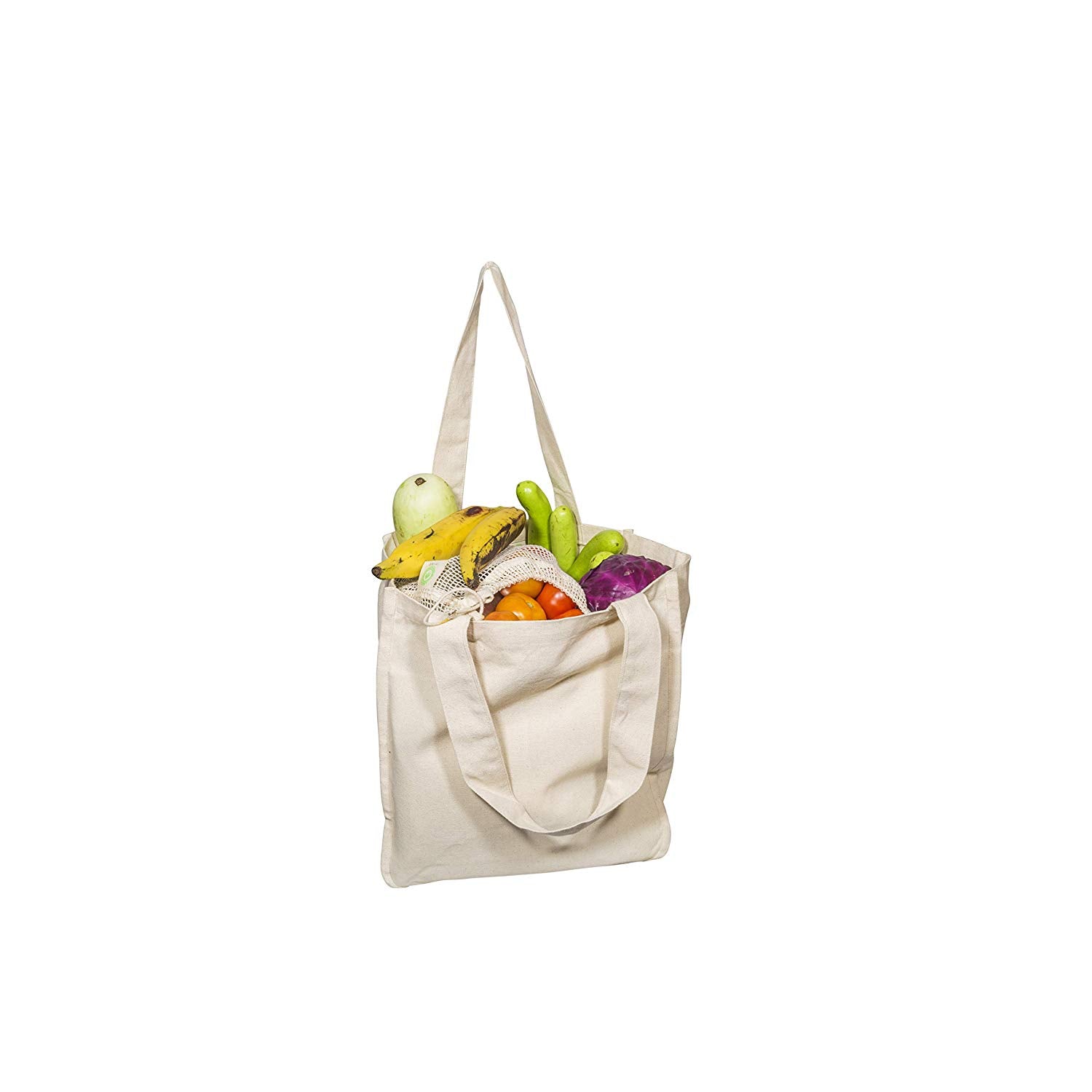 Reusable canvas grocery bags new arrivals