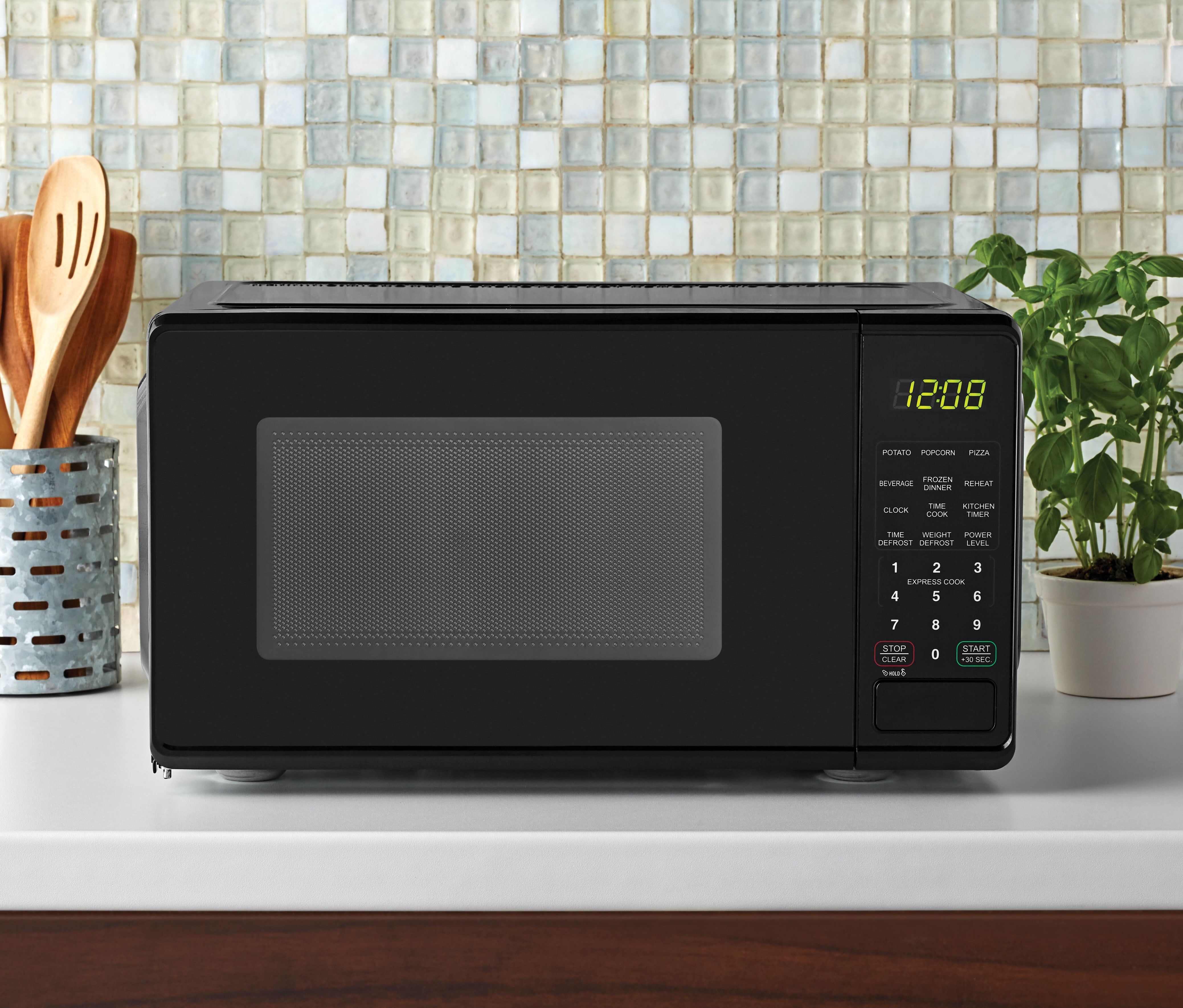 0.7 Cu. ft. Compact Small Microwave Oven 700 Watt Kitchen Countertop Office  Dorm