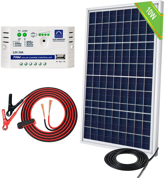 ECO-Worthy 30A Solar Charger Controller Solar Panel Battery