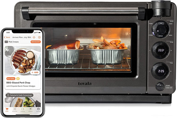  Tovala Smart Oven, 5-in-1 Air Fryer Oven Combo - Air