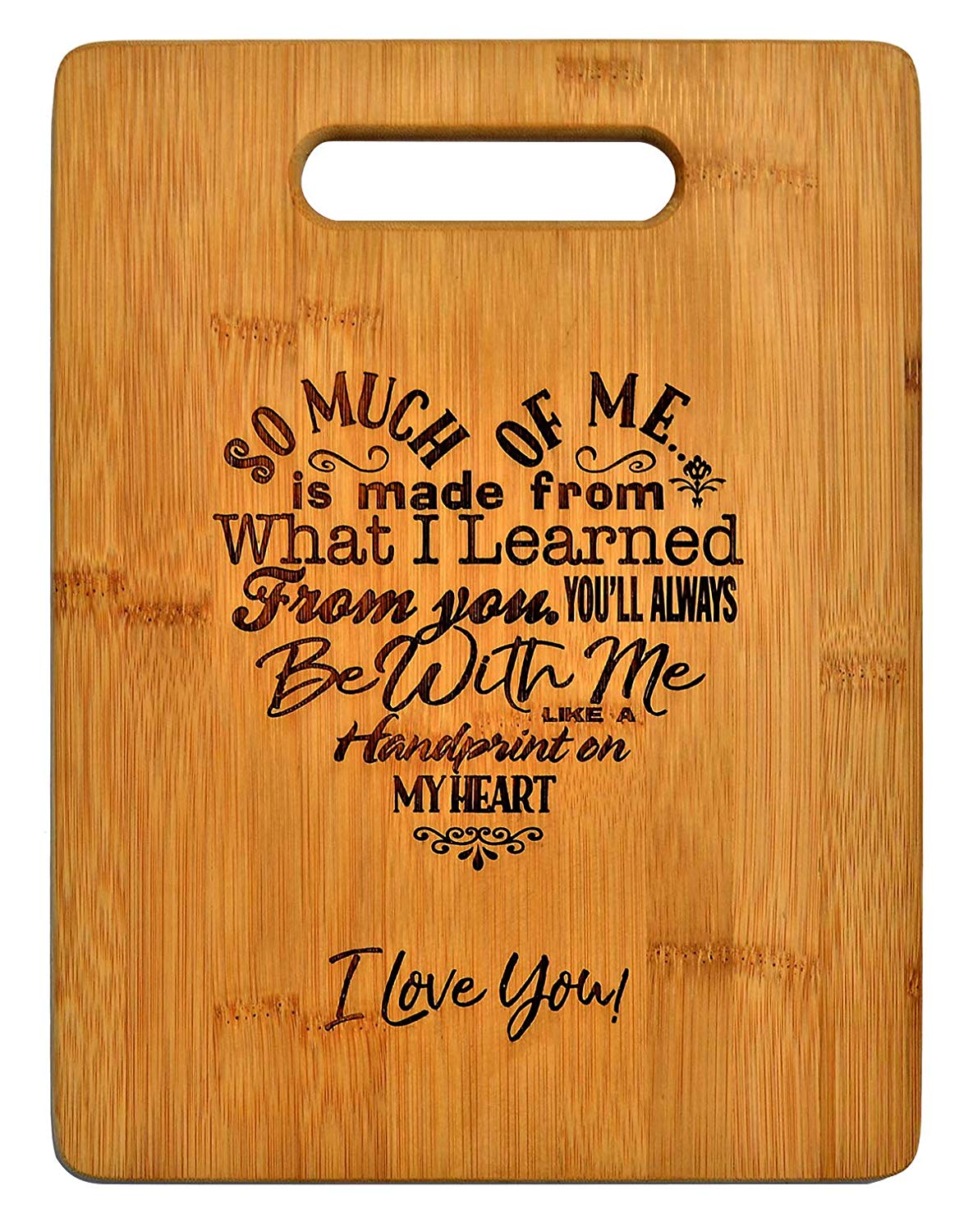 Mother's Day Cutting Board with Saying