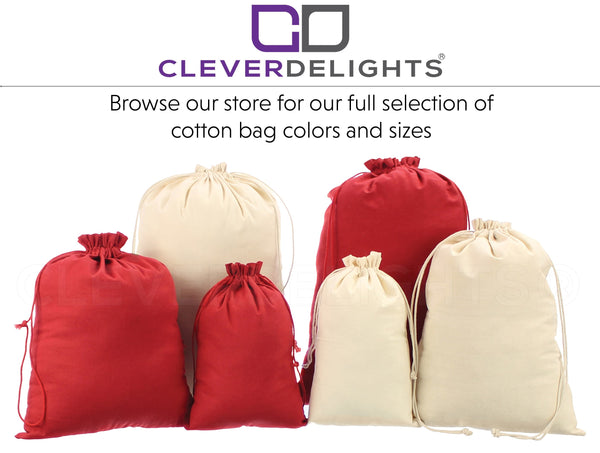 Tayfremn 100Pcs Cotton Drawstring Bags, Reusable Muslin Bag